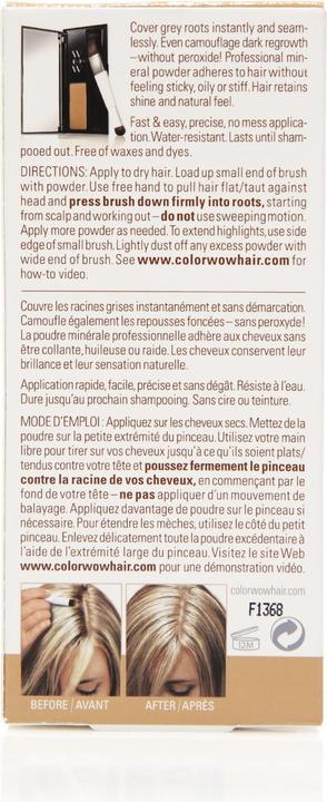 Produktbild Color Wow Root Cover Up Camouflage Roots & Regrowth Instantly Powder - Hair Powder to cover (Blond)