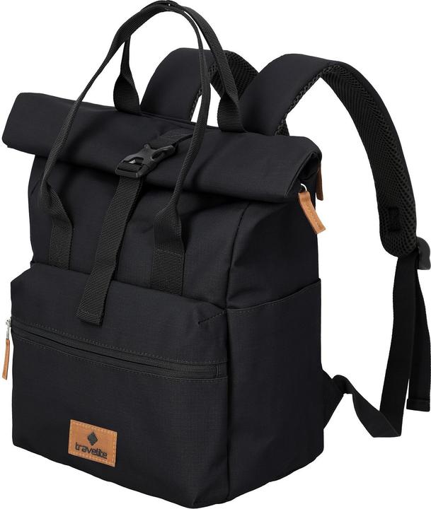 Immagine prodotto Travelite Basics Short Handle Rollup 11 l, Schwarz (11 l)