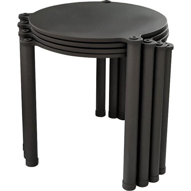 Hanah Home, Couchtisch + Beistelltisch, Lavia 4-pieces (34 x 40 x 34 cm)