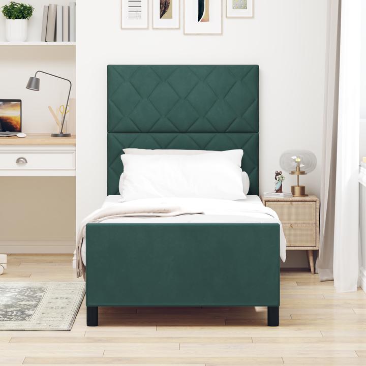 Actual product image vidaXL Modernes Bett (90 x 200 cm)
