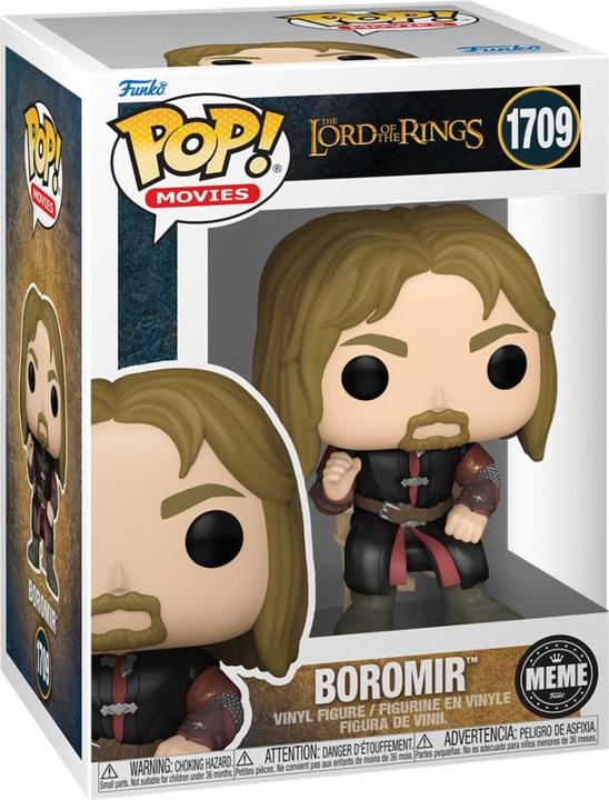 Produktbild Funko Herr der Ringe POP! Movies Vinyl Figur Boromir (Meme) 9 cm