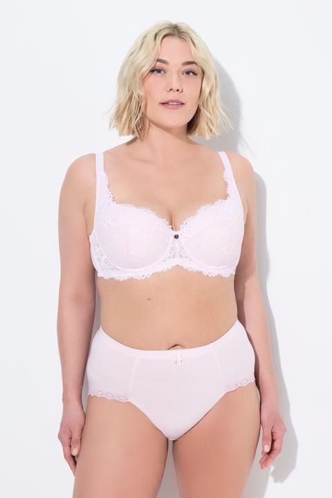 Produktbild Ulla Popken Bügel-BH, Softschalen, Balconette-BH, Spitze, Cup B - D (100 C)