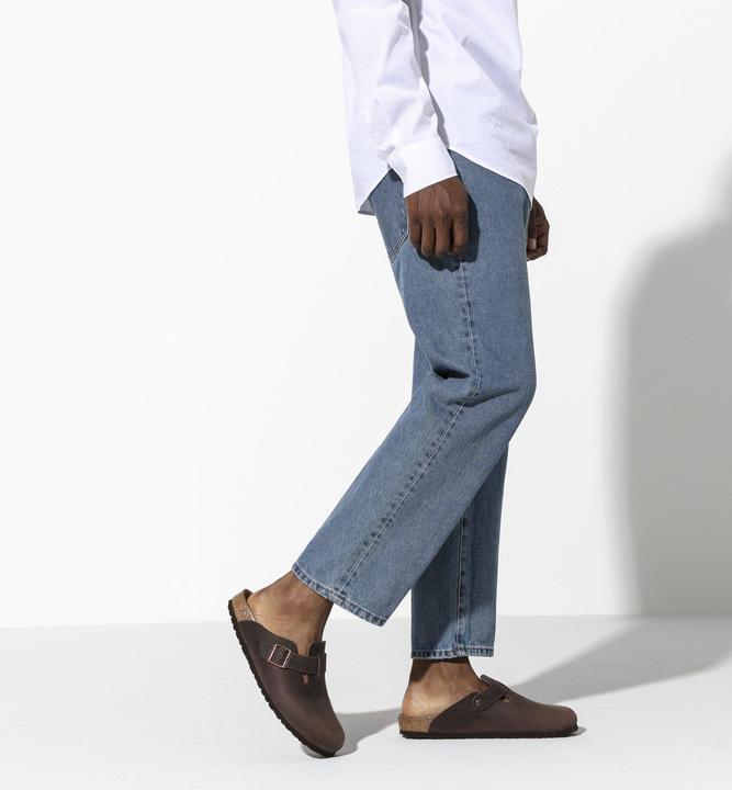 Actual product image Birkenstock Boston Nubuck leather oiled Narrow (39)