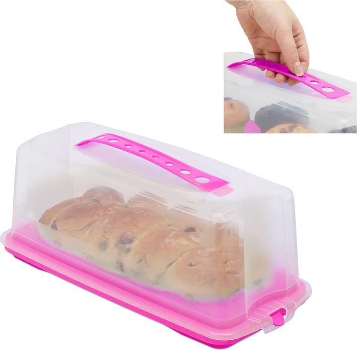 Image du produit Relaxdays Boîte à gâteau rectangulaire