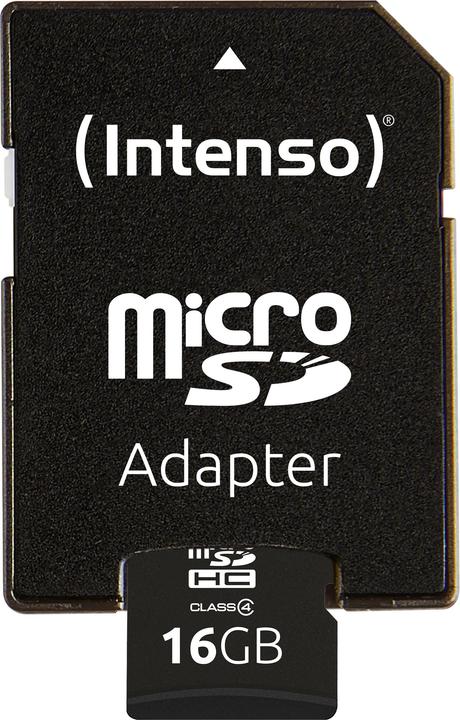 Image du produit Intenso Flash (16 Go, microSDHC)