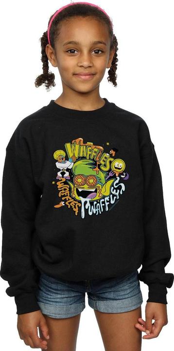 Produktbild Teen Titans Go Waffle Mania Sweatshirt Mädchen (128)
