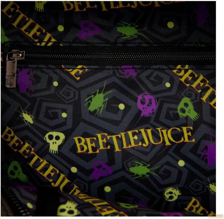 Actual product image Loungefly Beetlejuice backpack 26cm