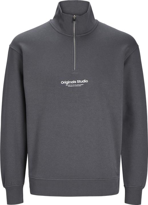 Produktbild Jack & Jones Text Sweatshirt mit halbem Reissverschluss Sweatshirt mit halbem Reissverschluss (XXL)