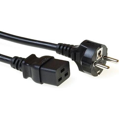ACT Powercord mains connector CEE7/7 male (1 m), Stromkabel