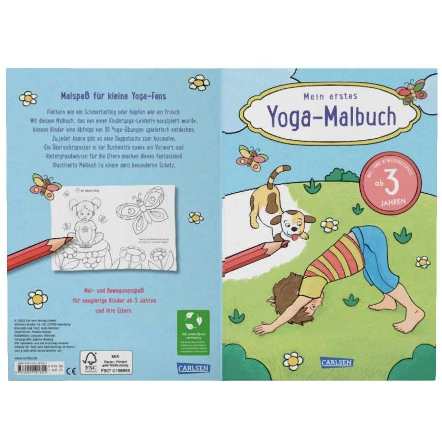 Thumbnail - Carlsen Mein erstes Yoga-Malbuch