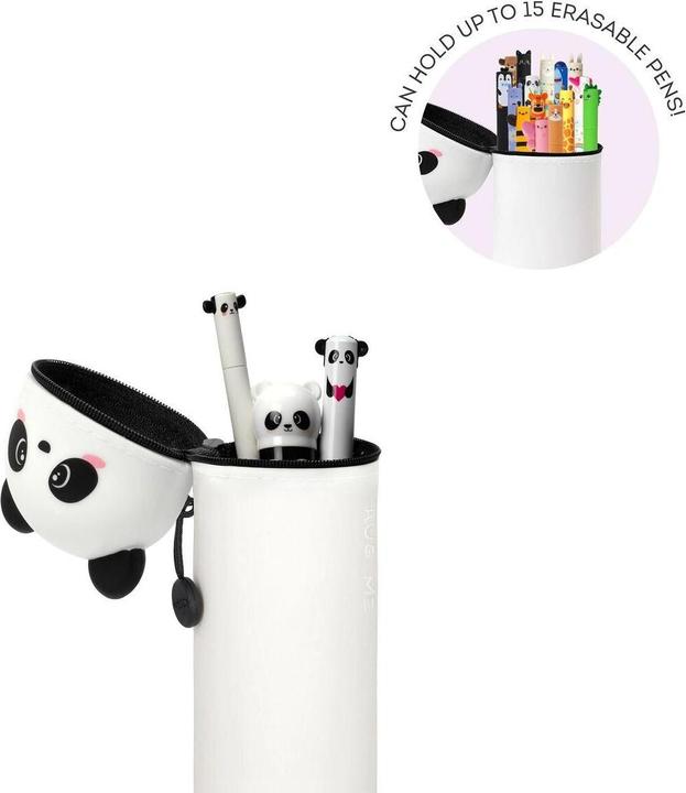 Produktbild Legami Kawaii 2-in-1 Silicone Pencil Case Panda, Federmäppchen, Mäppchen, Stiftehalter, KA0010