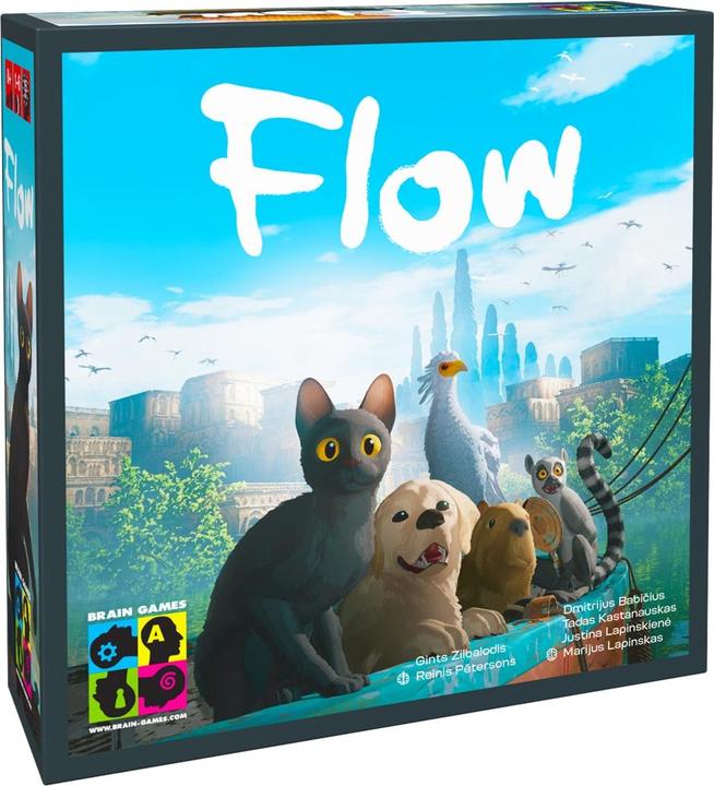 Brain Games Flow (Duits, Engels, Ests, Frans, Lets, Litouws, Pools, 1 - 6 Spelers)