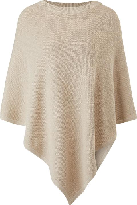 Produktbild s.Oliver Indoor-Poncho Poncho aus Baumwollmix (One Size)