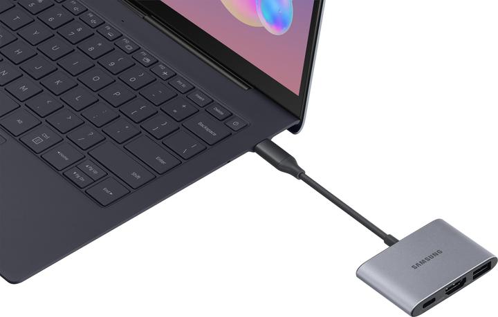 Actual product image Samsung Multiport Adapter (USB-C, 3 Ports)