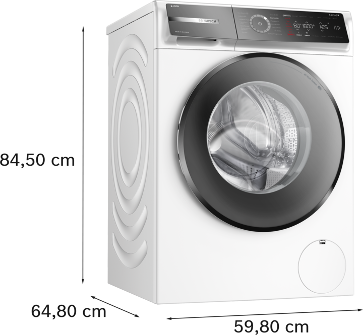Produktbild Bosch Hausgeräte WGB256A41 (10 kg, Links)