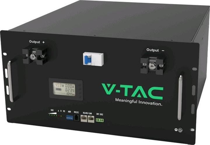 Immagine prodotto V-TAC VT48200B Batteria di accumulo al litio per fotovoltaico48 V, 200 Ah, 96kWh (48 V, 200 Ah)