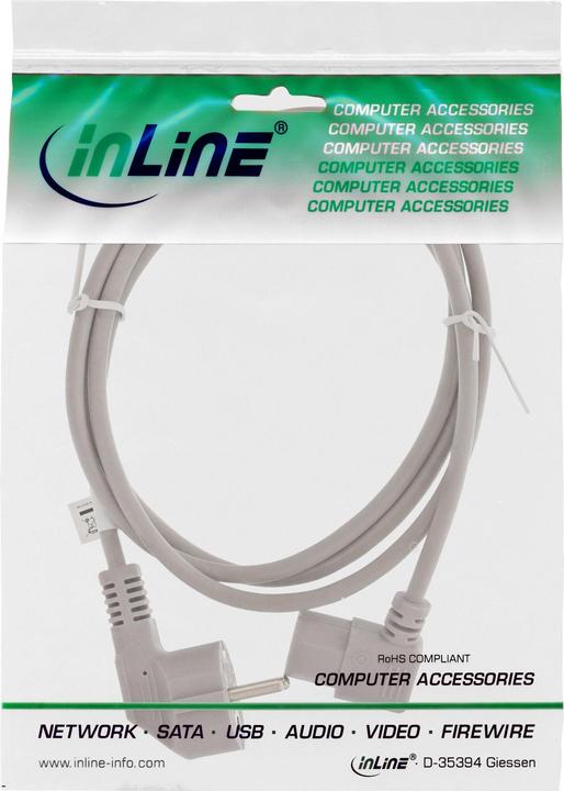 Produktbild InLine Netzkabel (0.50 m)
