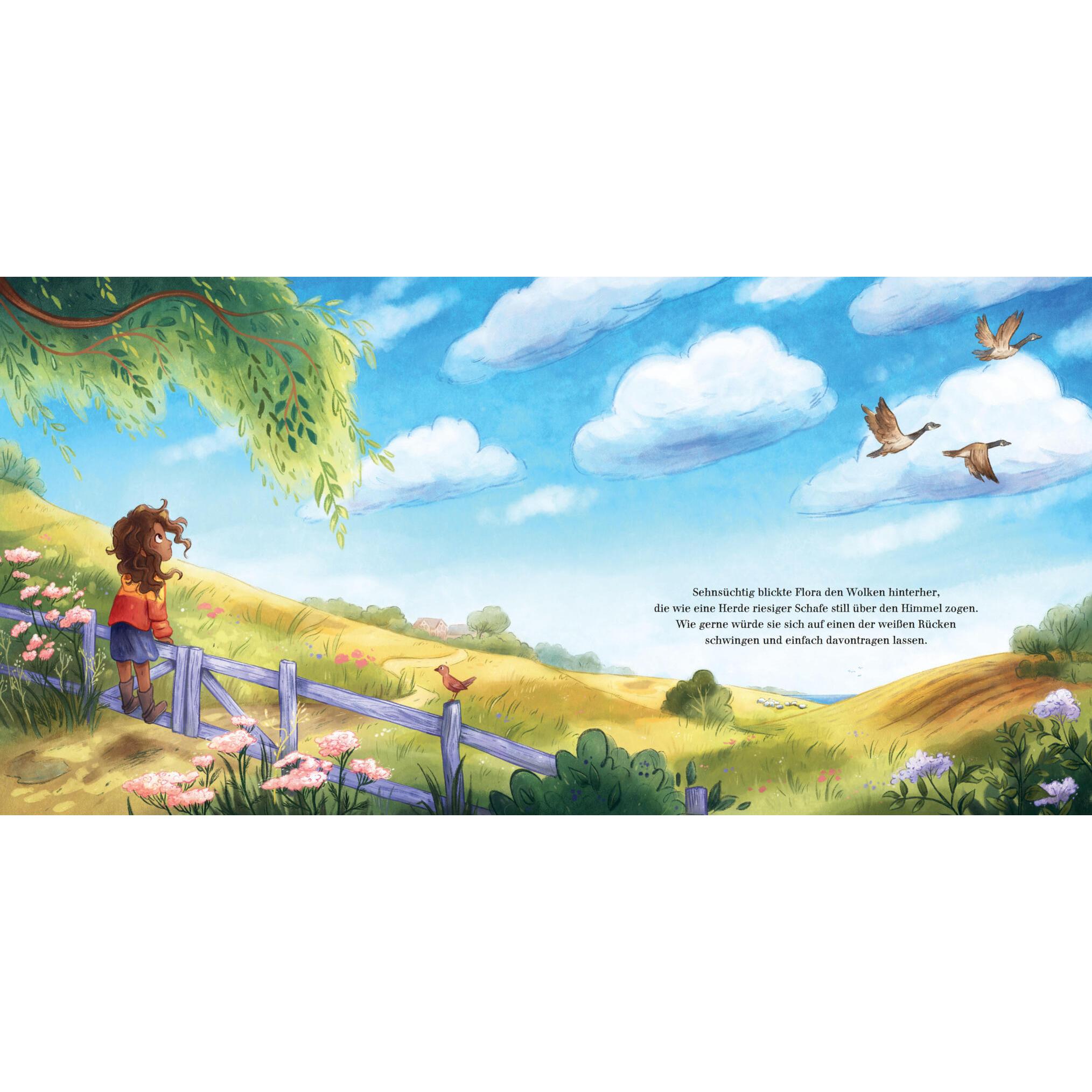 Thumbnail - Flora und Wölkchen - Mit Mut fangen die schönsten Geschichten an, Kinderbücher von Sophie Schoenwald