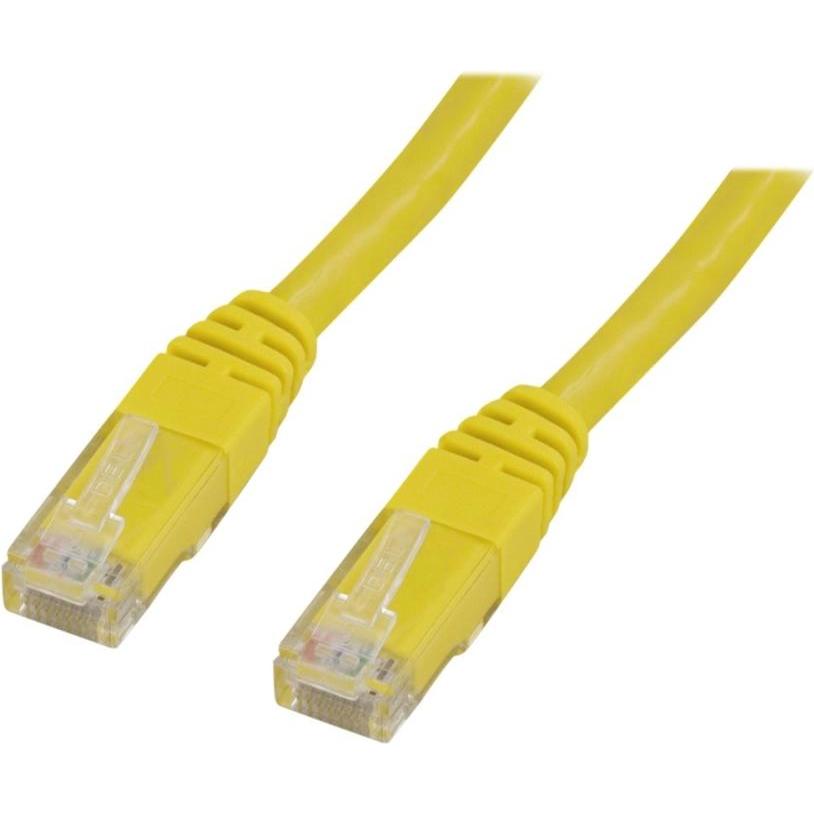 Deltaco patchkabel - 7 m - gul (U/UTP, CAT6, 7 m), Netzwerkkabel