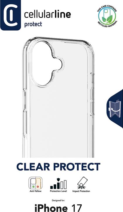 Produktbild Cellularline Clear Strong Case (Apple iPhone 17)