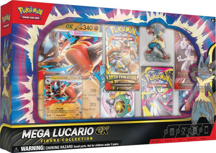 Pokémon Mega Lucario ex Figure Collection (Englisch, Box Set & Collection)