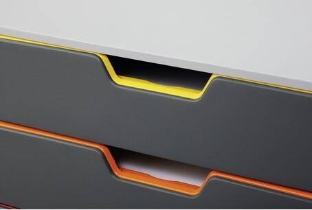 Produktbild Durable Schubladenbox Varicolor 5 (A4)