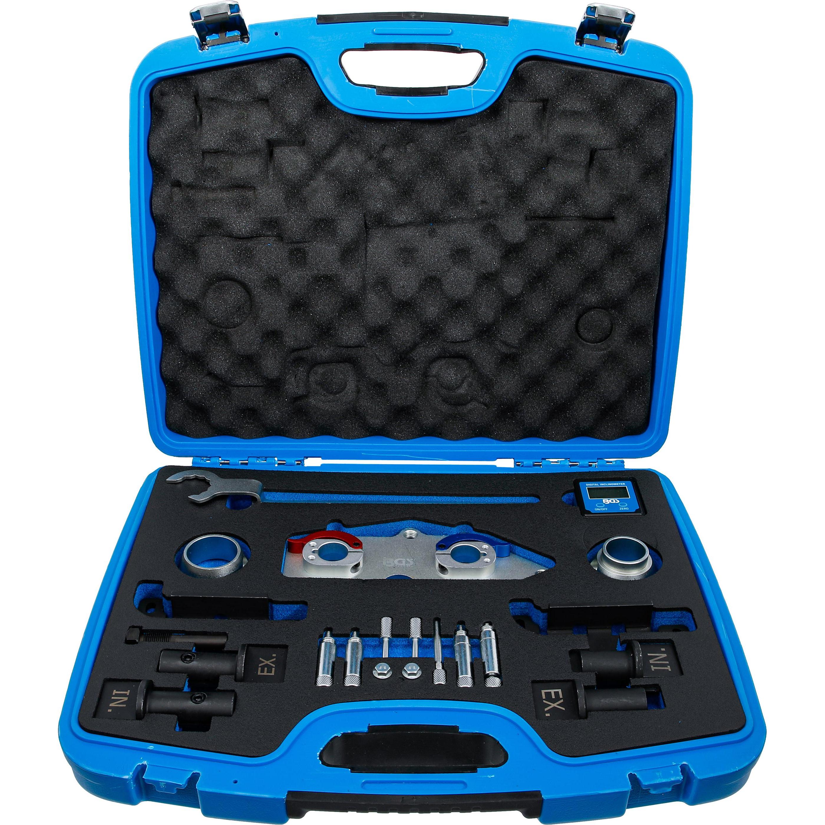 BGS, Utensili autofficina, Motor-Einstellwerkzeug-Satz für VAG 1.0, 1.2, 1.4, 1.5 TSI Benzin