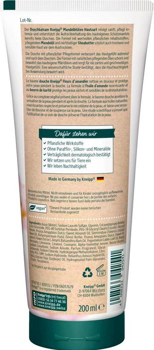 Produktbild Kneipp Duschbalsam Mandelblüten Hautzart (200 ml)