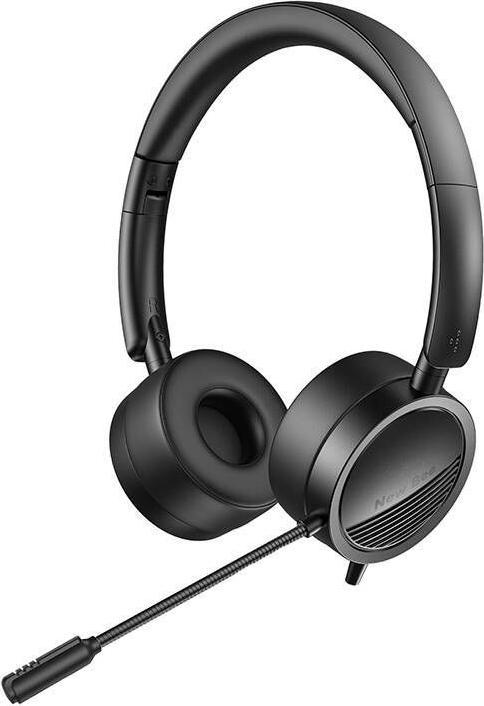 Productafbeelding NewBee New Bee NB-H360 bedrade hoofdtelefoon met microfoon (zwart) (Bedraad)