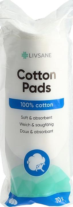 Actual product image Livsane Wattepads 70