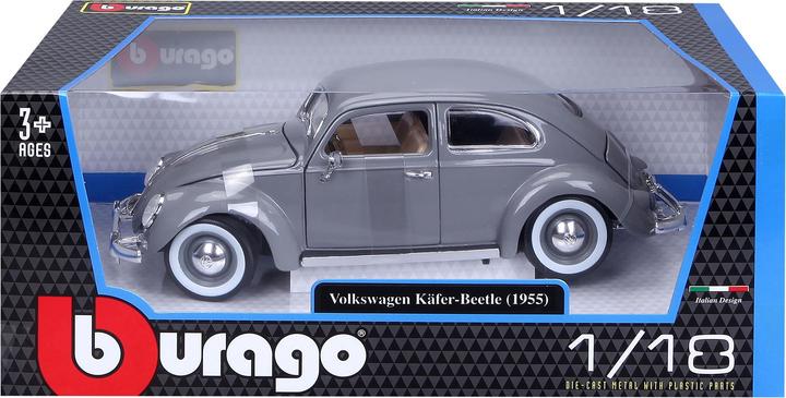 Produktbild Bburago Volkswagen Käfer 1955 grau 1/18
