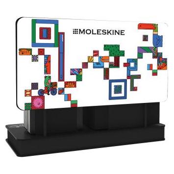 Moleskine, Schrijfpennen, Display Slim Schrijven 598856200 Leeg Incl. Flyer (Saffier, 2x)
