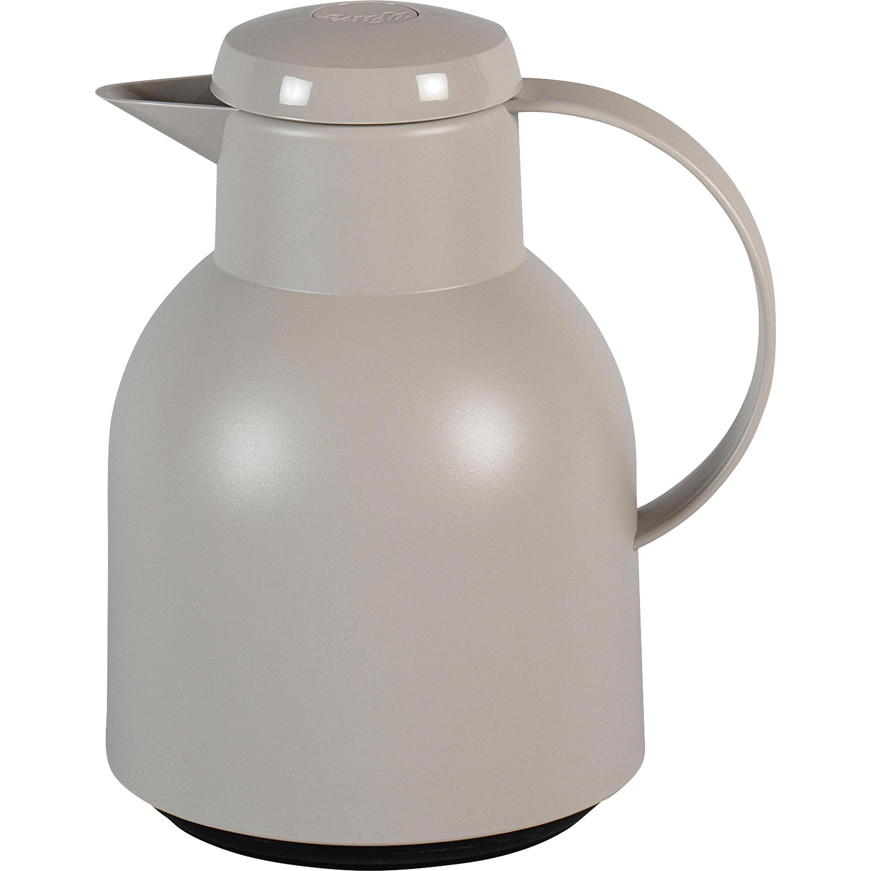 Emsa Samba Quick Press, Thermoskanne, Grau