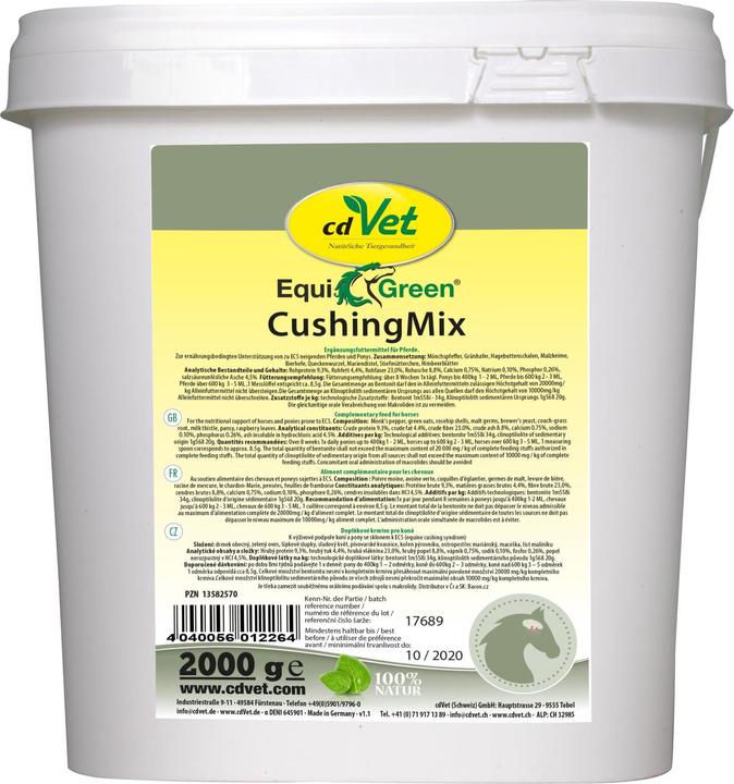 Produktbild cdVet EquiGreen CushingMix (1 Stk., 1000 g)