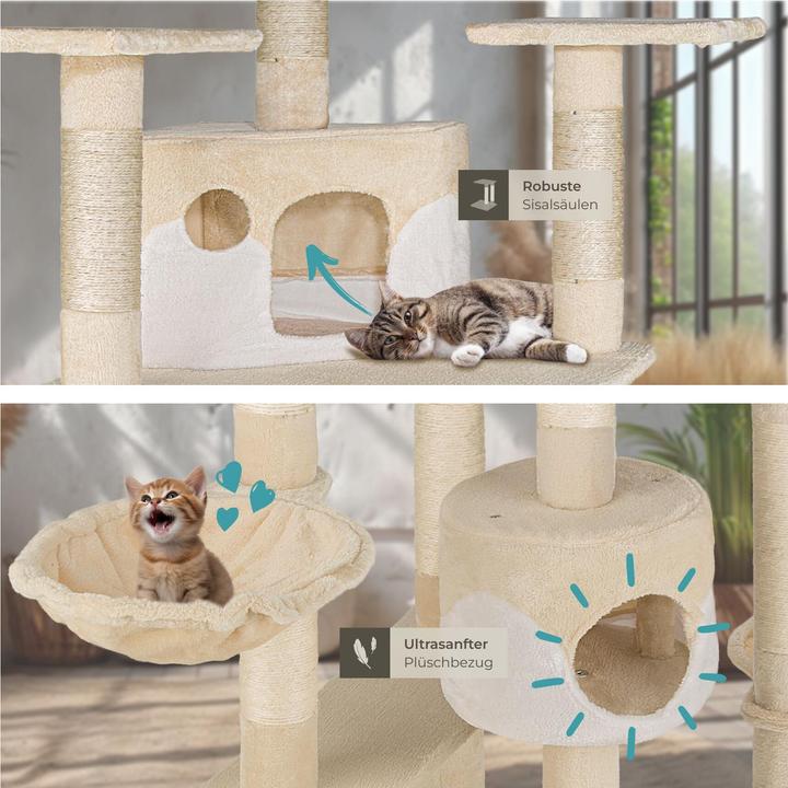 Image du produit tectake Fippi (201 cm, Beige, Blanc)