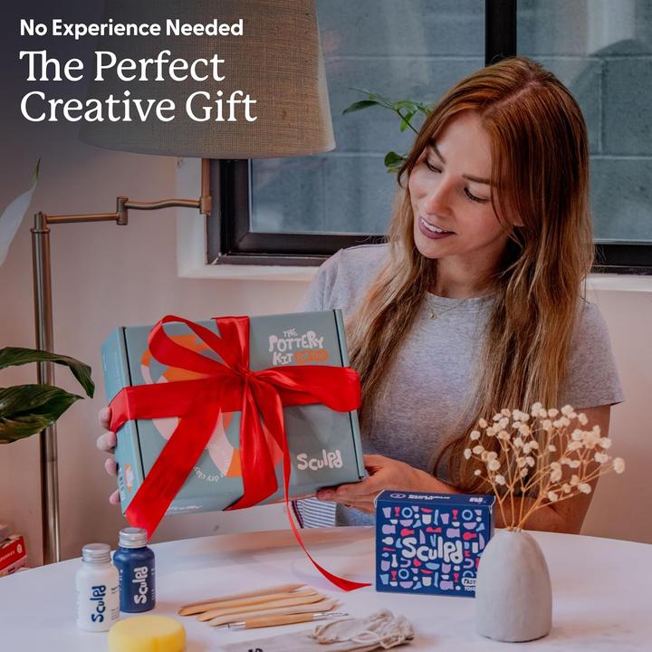 Produktbild Sculpd Töpferset mit lufttrocknendem Ton