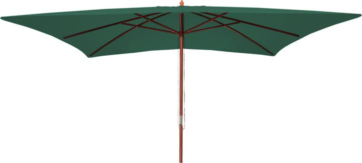 Immagine prodotto Mendler Ombrellone Florida, 3x4m poliestere/legno 6kg - verde (4 m)