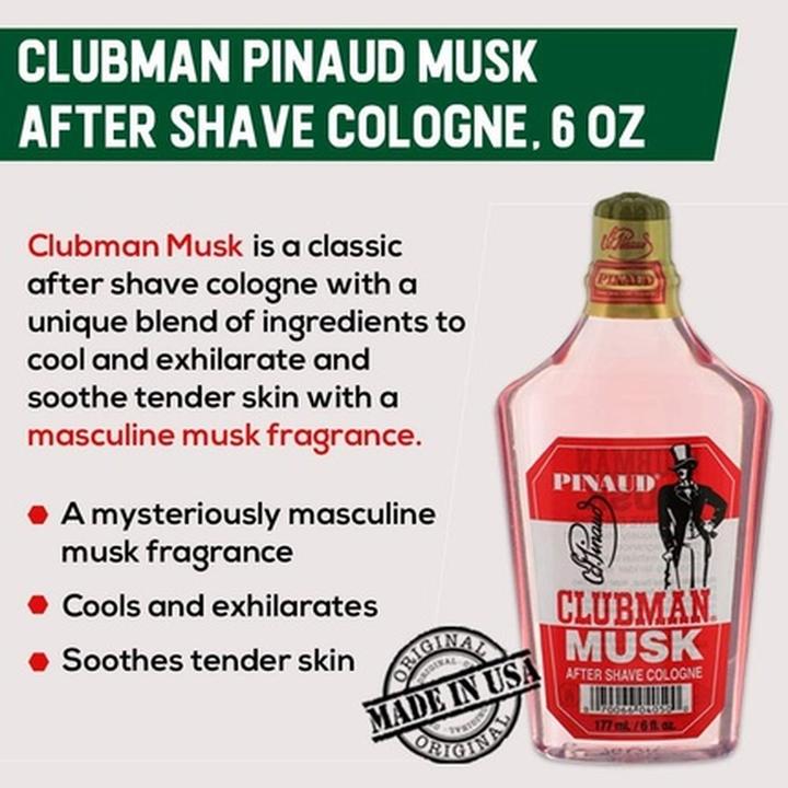 Produktbild Clubman Musk (Aftershave Lotion, 177 ml)