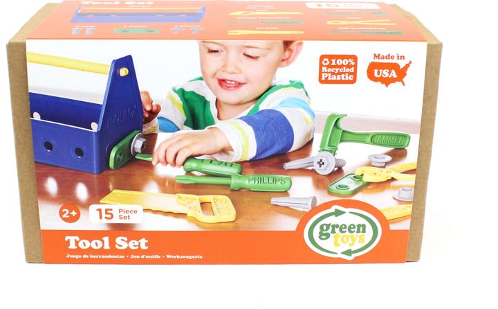 Actual product image Green Toys Tool Set Blue
