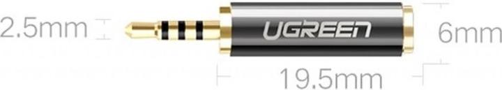 Produktbild Ugreen 3.5 mm Klinke – 2.5 mm Buchse (Klinkenadapter)