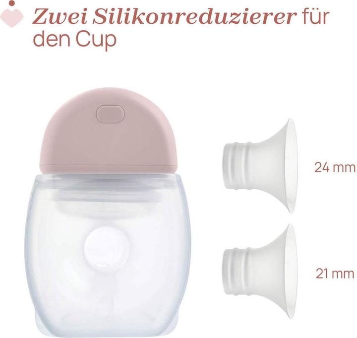 Actual product image Chicco Freihändige Elektrische Doppelmilchpumpe