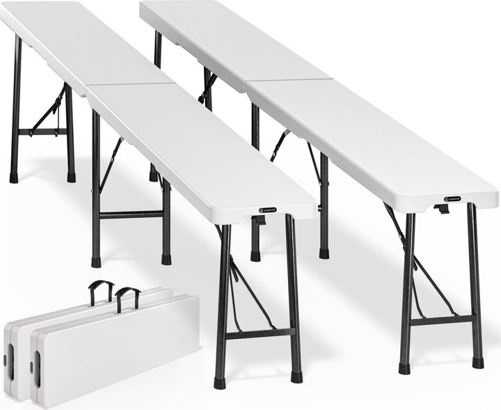 Casaria Bierbank 2er Set