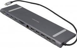 Image du produit Dexlan Station d'accueil Type-C 14 en 1 MST Function (USB-C, 14 ports)