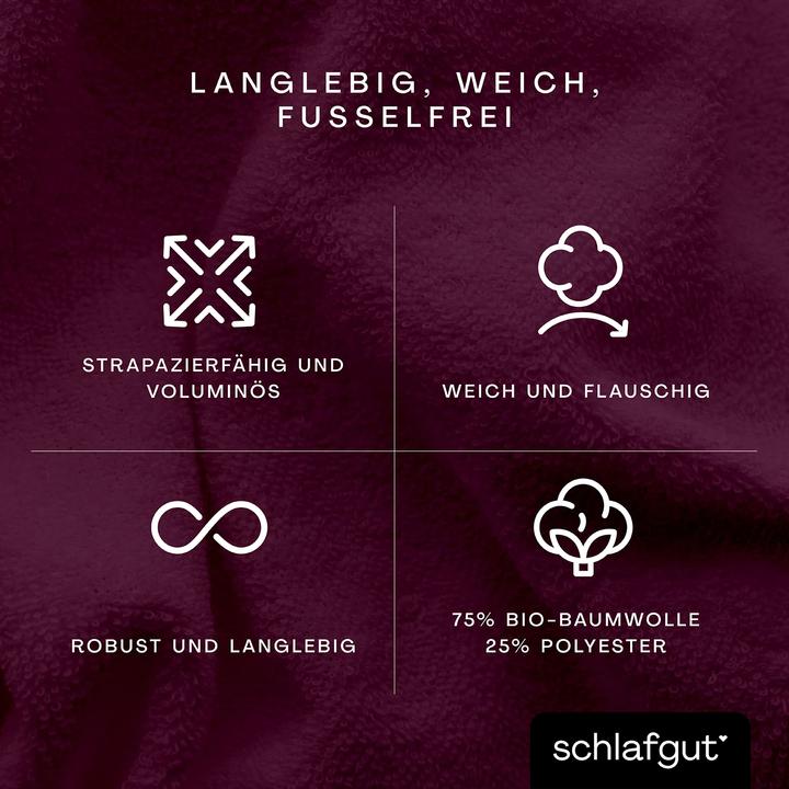 Actual product image schlafgut Frottex (180 x 200 - 200 x 220 cm)