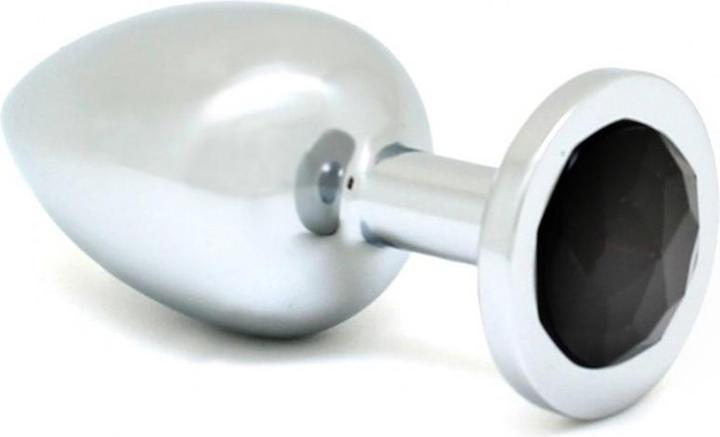 Actual product image Rimba Stainless steel plug with crystal (L)