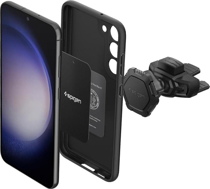 Immagine prodotto Spigen Supporto per auto per ingresso CD QS24 magnetico - nero