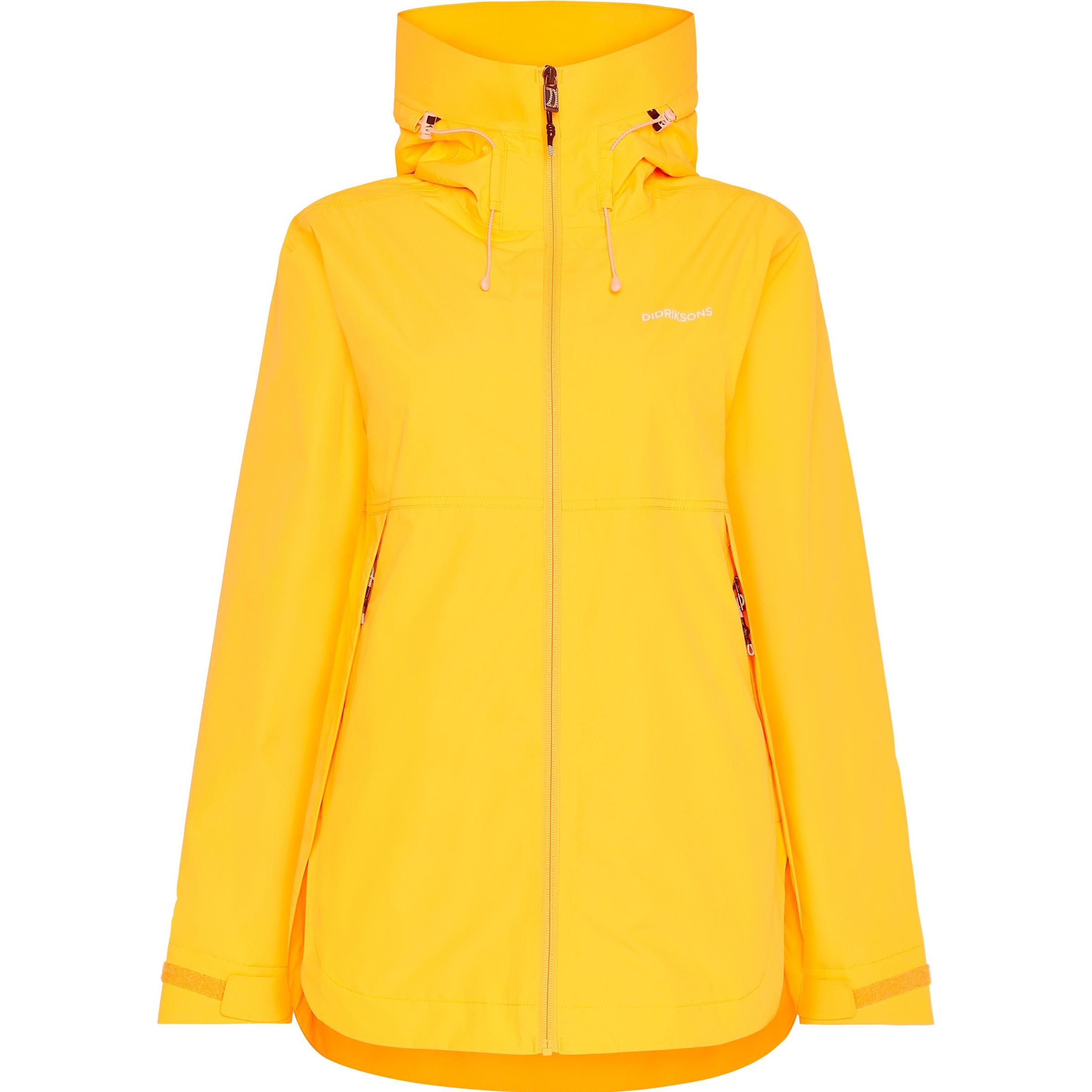 Didriksons, Damen, Jacke, Women's Tilde Jacket 4 (36, S), Gelb, S, 36