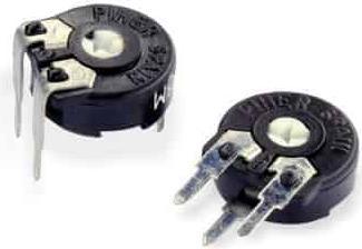 Actual product image Piher Potentiometer PT-10, 500 Ω, vertical