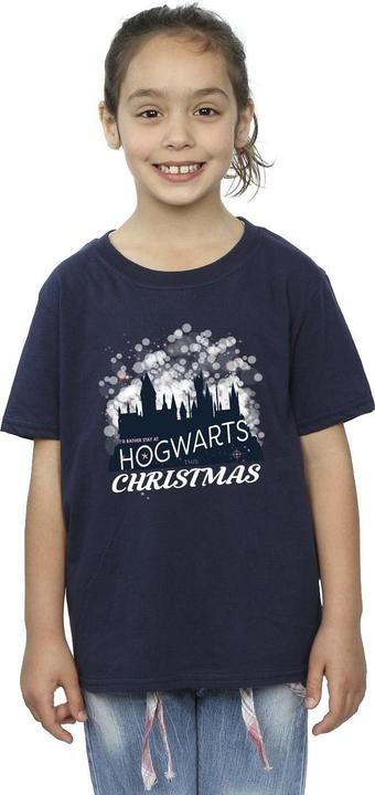 Produktbild Hogwarts Christmas TShirt Mädchen (128)