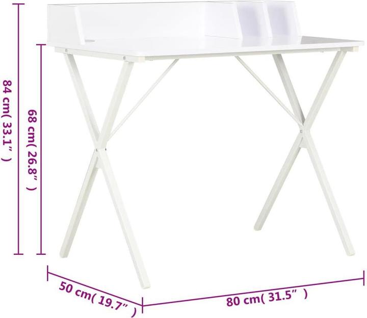Image du produit vidaXL Computer Tisch (80 x 50 x 84 cm)
